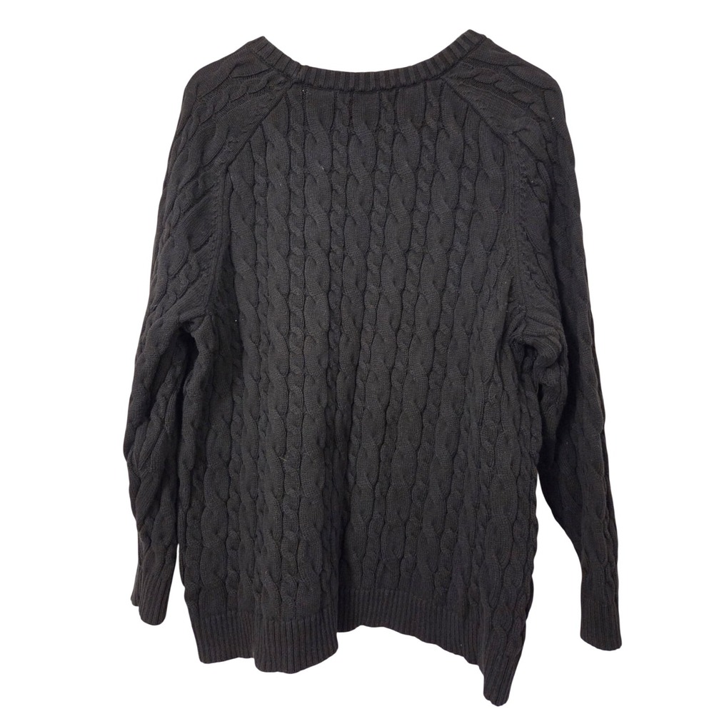 Lands' End cable knit men's sweater XL, casual and stylish at the same‎ time - Picture 4 of 4